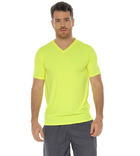Camiseta-Basica-Deportiva-color-verde-lima-para-hombre