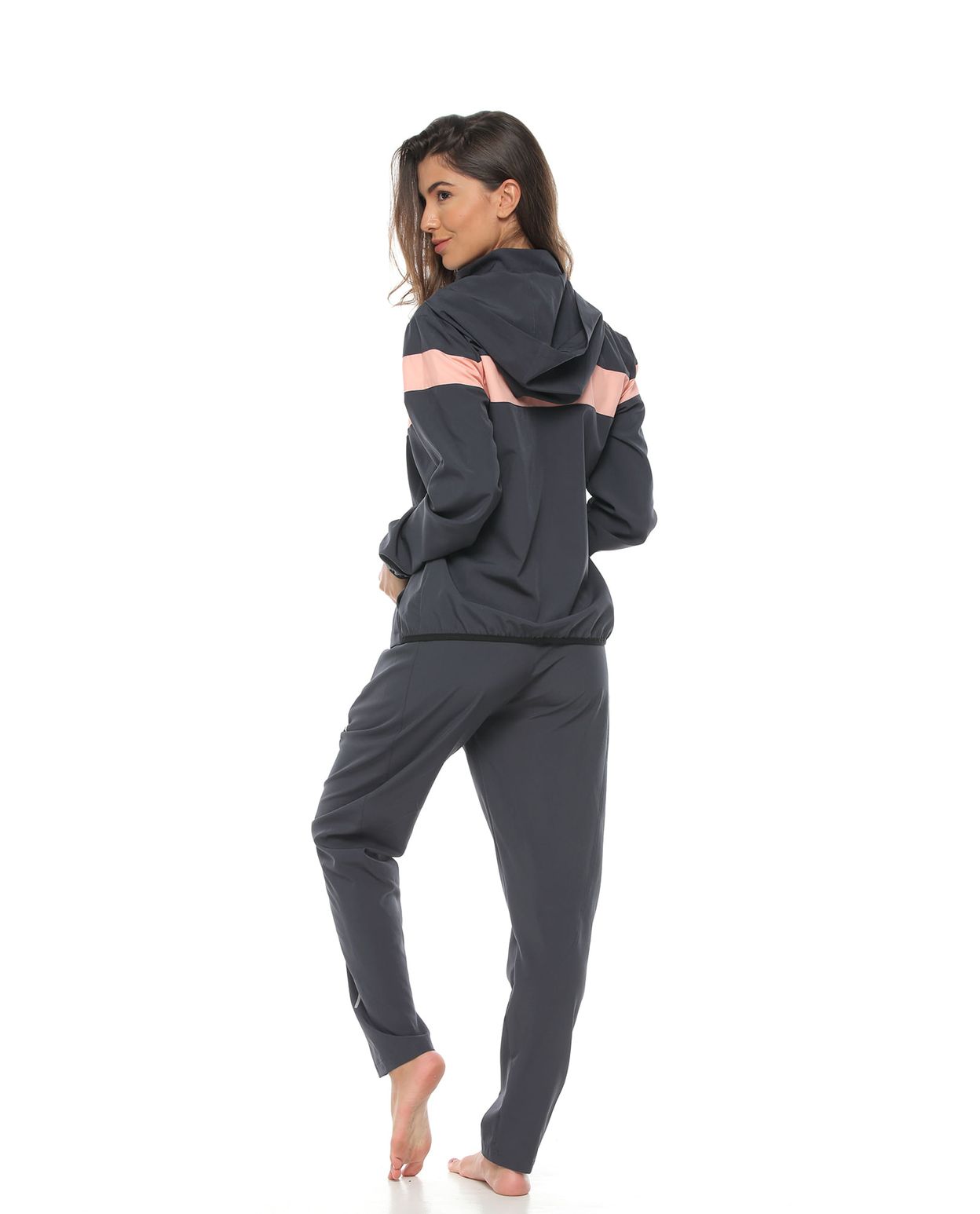 Pantalón deportivo para mujer, color gris oscuro - racketball movil