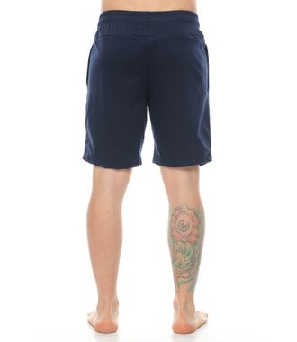 Pantaloneta Tipo Jogger Azul para Hombre parte trasera