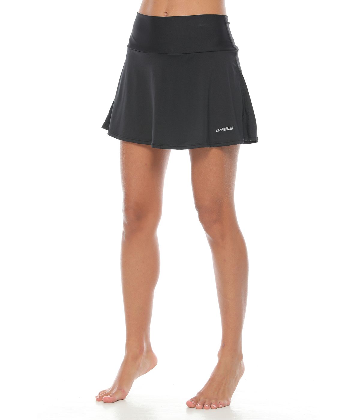 Short deportivo mujer, color negro - racketball movil