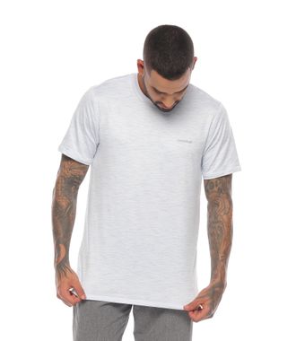 Camiseta Deportiva Manga Corta Blanca para Hombre