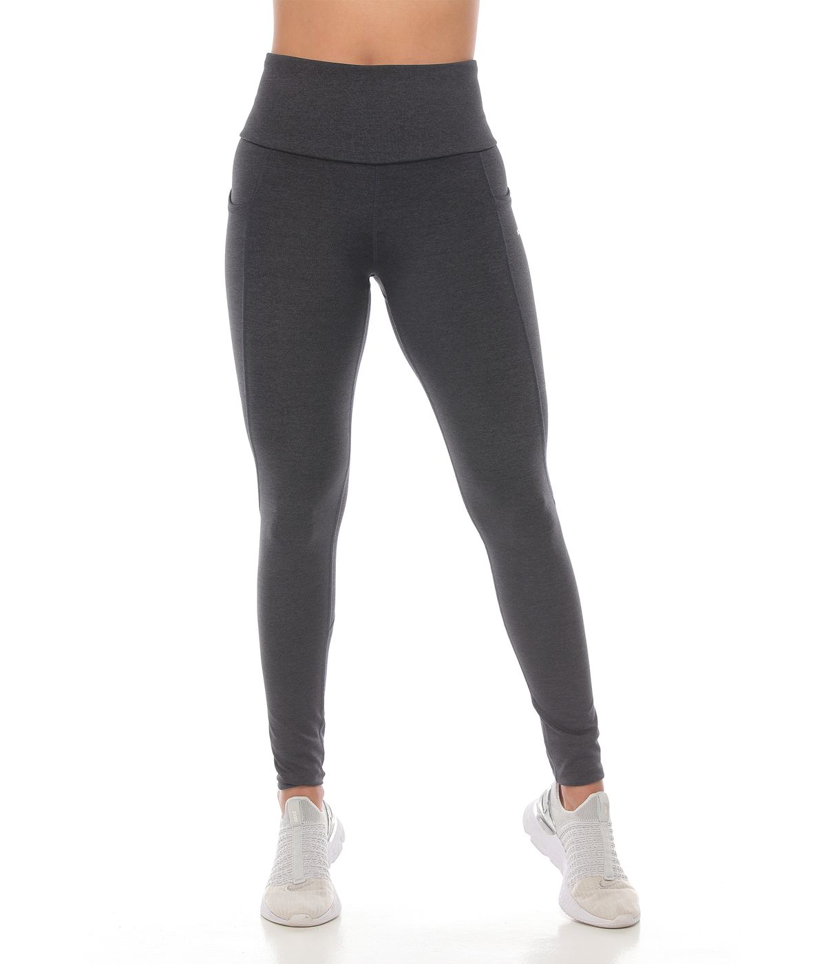 Licra deportiva para mujer, color gris oscuro - racketball movil