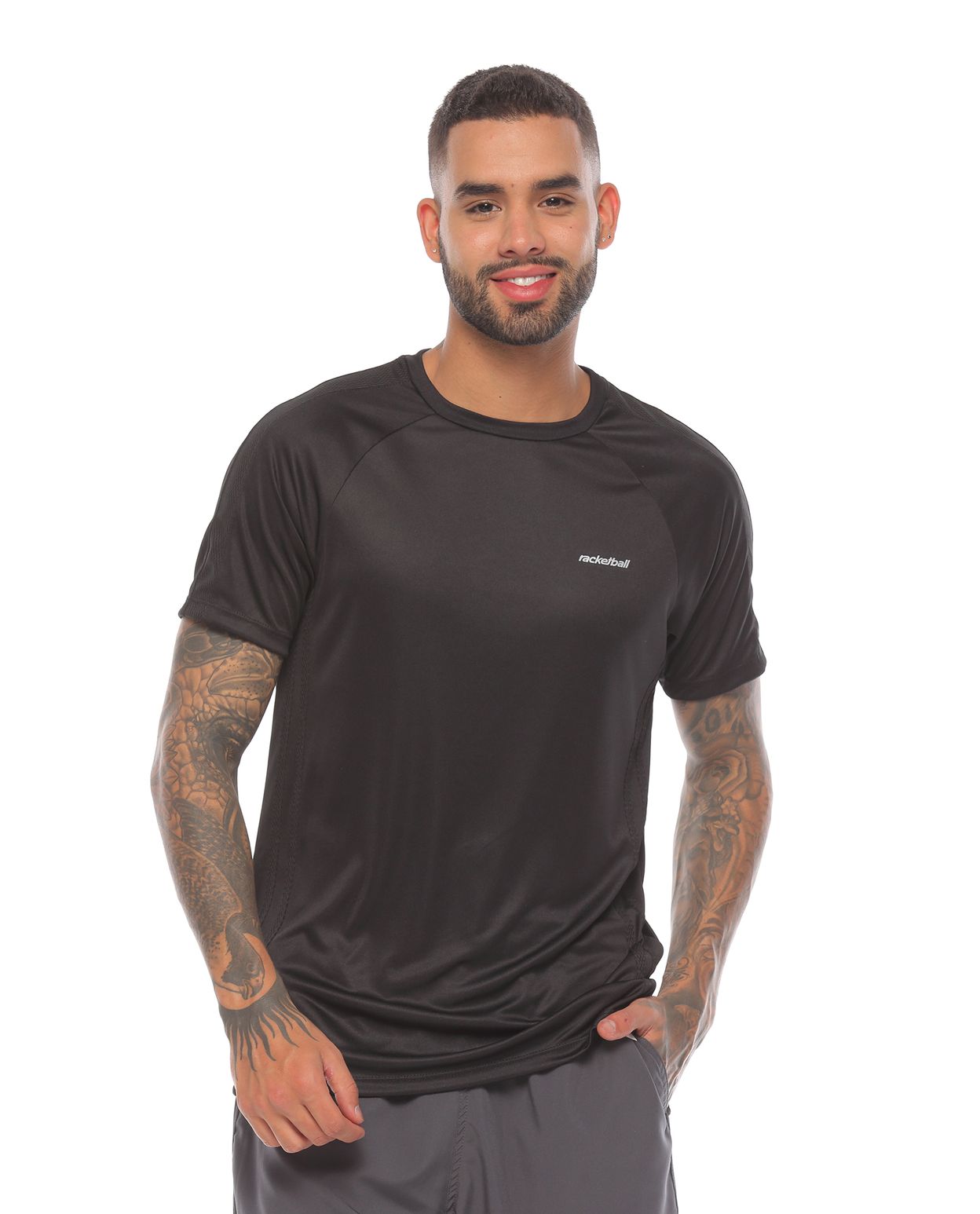 Raygun Camiseta de evolución de jugador de tenis, ropa deportiva divertida  para él y ella, unisex, Negro, 42 : : Moda