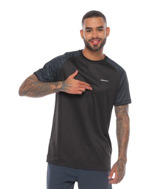 Camiseta Deportiva Negra para Hombre