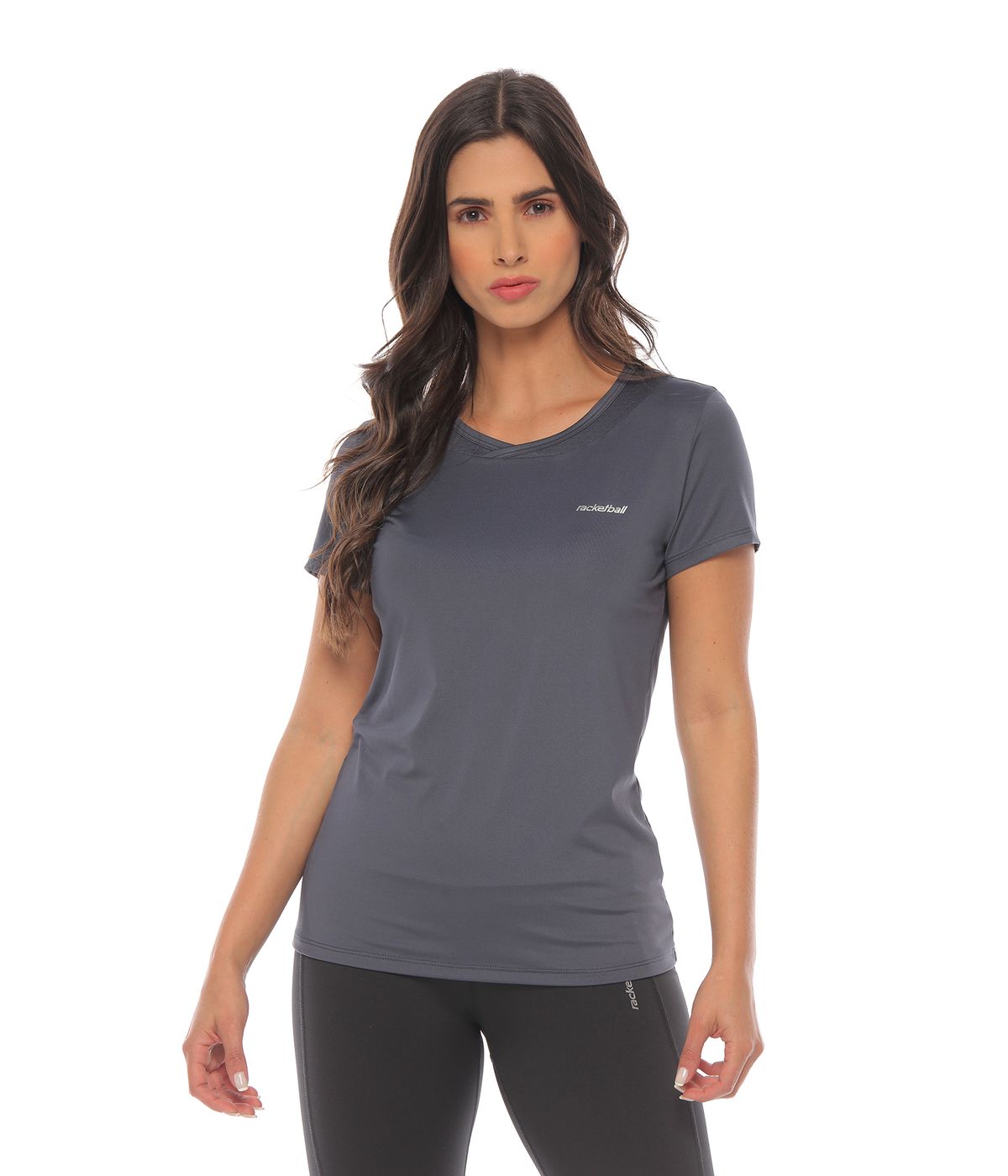 deportiva mujer, color gris - racketball movil