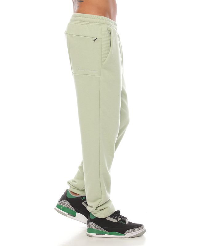 Pantalón Jogger Verde para Hombre parte lateral derecha