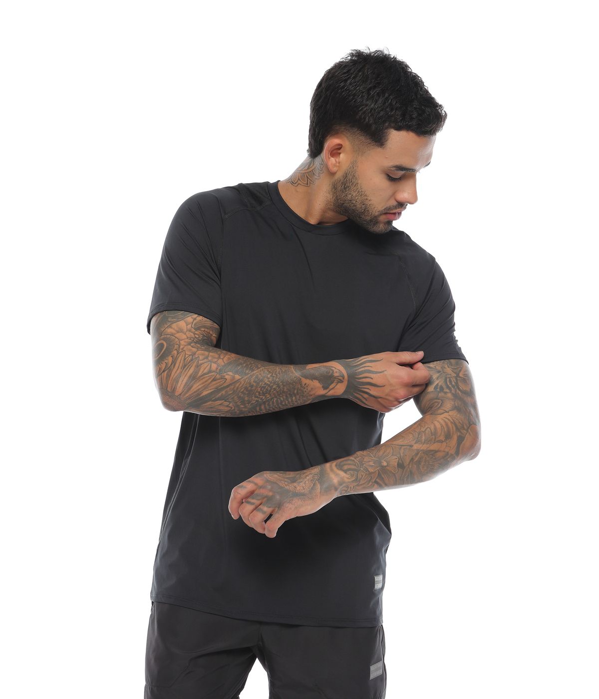 Bienvenido virtud Definir Camiseta deportiva hombre, color negro - racketball movil