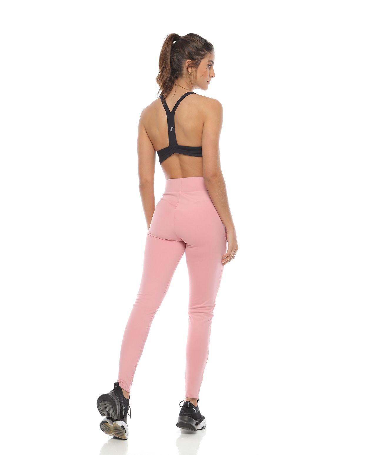 Pantalón deportivo mujer, color rosa. - racketball movil