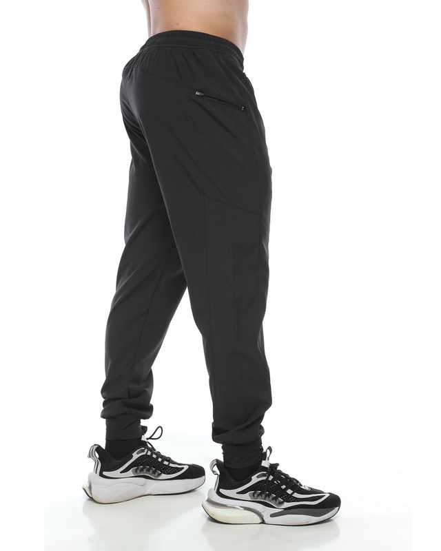 pantalón deportivo hombre, color negro - racketball movil