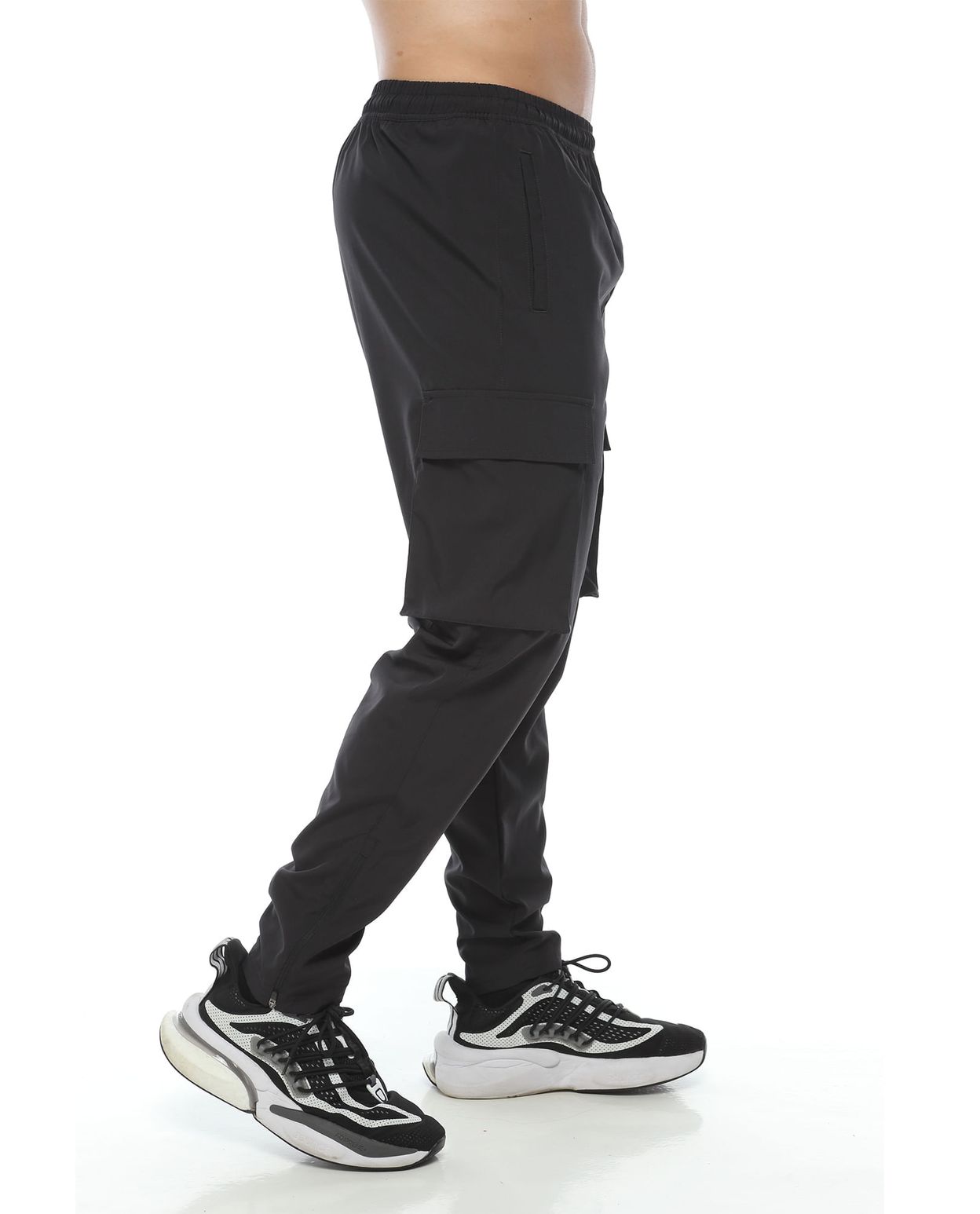 Pantalón masculino cargo negro