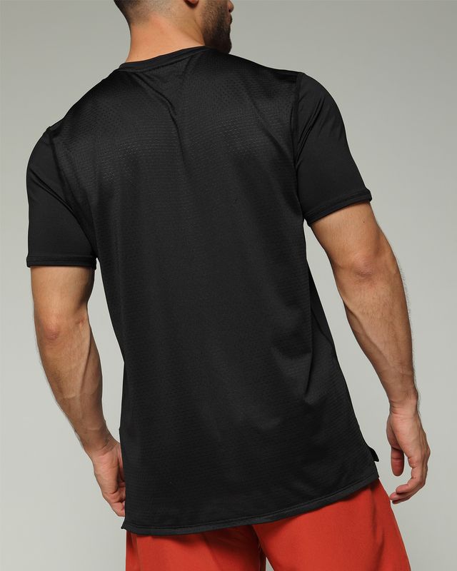 camiseta negra para hombre - racketball movil