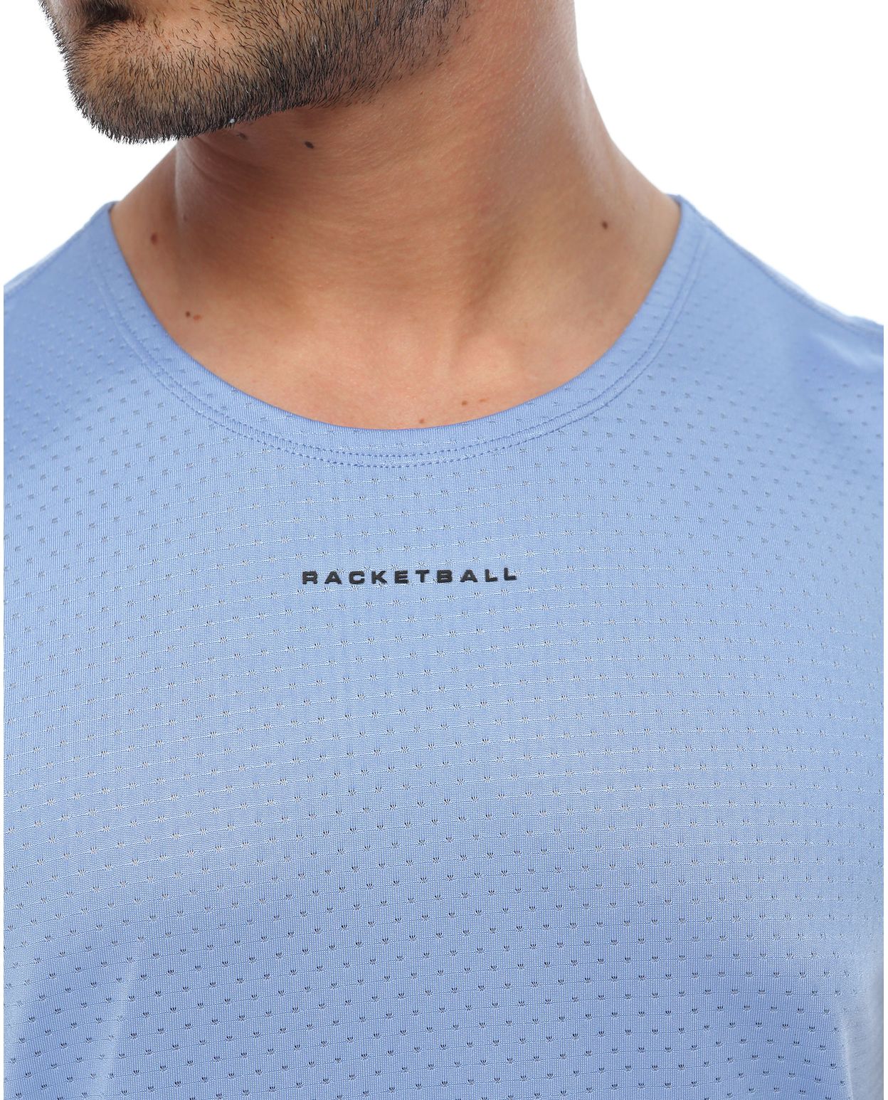 camiseta deportiva hombre, color azul rey - racketball movil