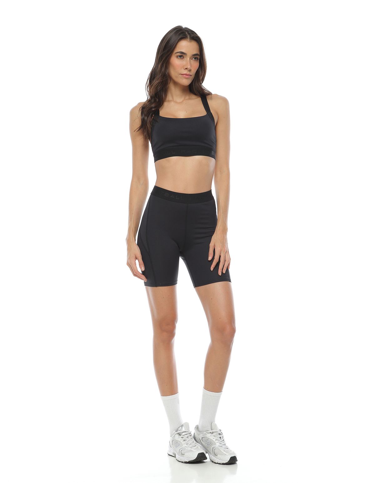 licra deportiva para mujer, color taupe - racketball movil