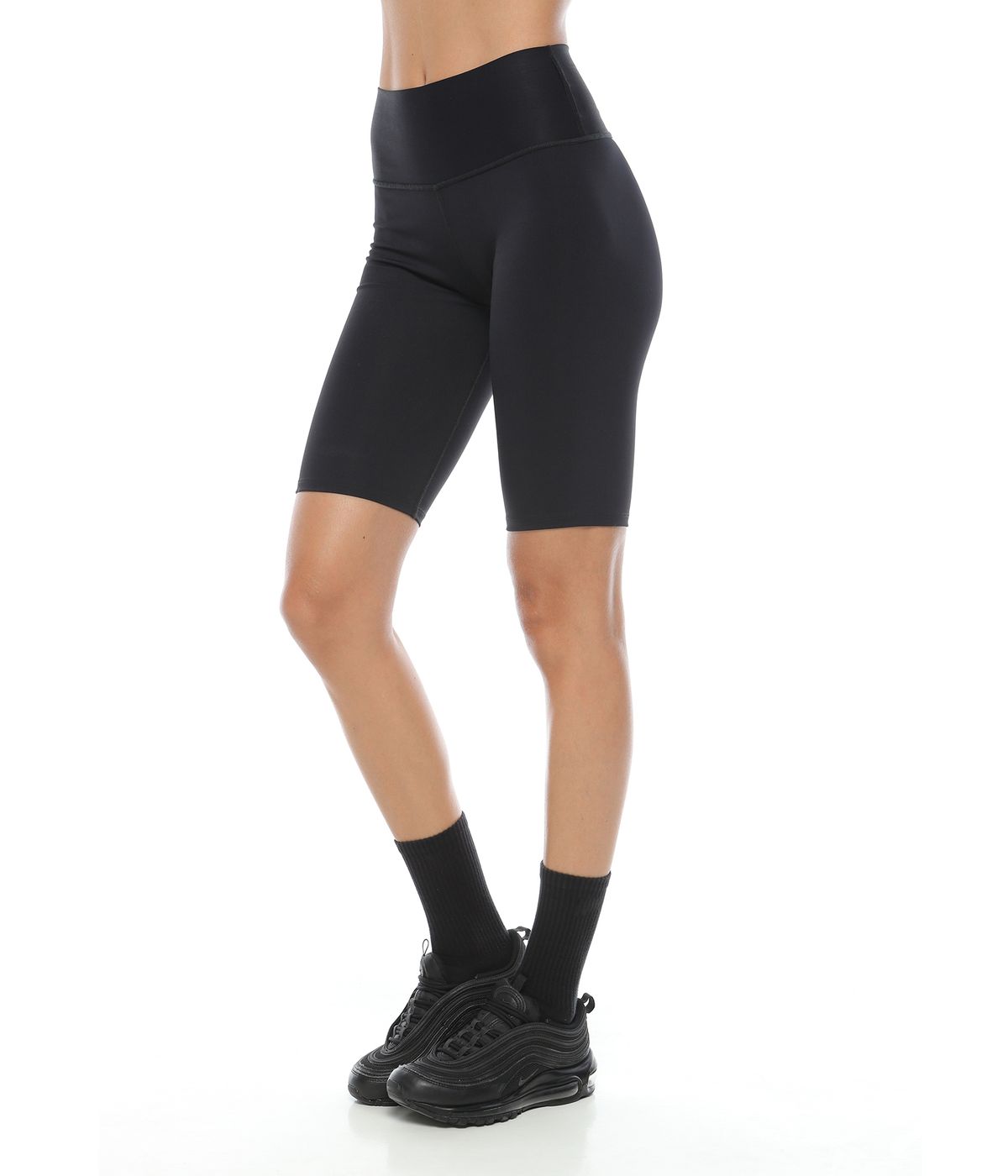 Licra negra larga deportiva mujer Lycra Negra Skechers - Glow Fashion